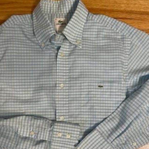 Lacoste Long Sleeve Button Down Shirt - Picture 3 of 5